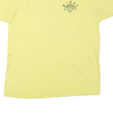 FRUIT OF THE LOOM Mens Yellow Wings Of Westwood NYC Graphic T-Shirt XL Short