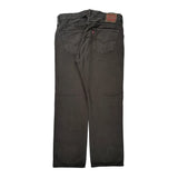 501 Levis Jeans - 36W 30L Grey Cotton