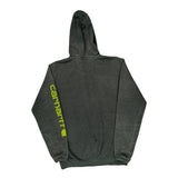 Loose Fit Carhartt Hoodie - Small Gray Cotton Blend