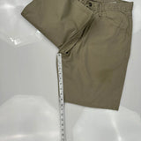 Wrangler Chino Shorts - 31W 10L Khaki Cotton