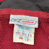 Reebok Windbreaker - 2XL Red Polyester