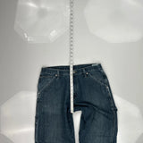 Wrangler Carpenter Jeans - 32W 30L Blue Cotton