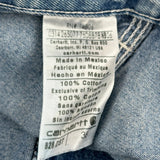 Carhartt Double Knee Carpenter Shorts - 38W 10L Light Wash Cotton