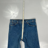 Orange Tab 505 Levis Jeans - 36W 30L Blue Denim