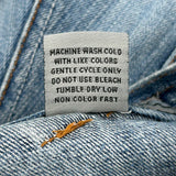 Riflessi Cargo Denim Shorts - 34W 13L Blue Cotton