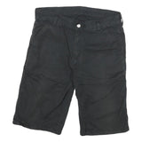 CARHARTT Mens Shorts Black XL W32 Casual Cotton Blend Relaxed Fit