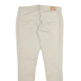 LEVI'S 535 Super Skinny Womens Jeans Beige Slim Jeans Denim W31 L30 Cotton Blend