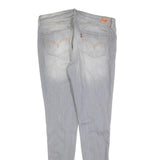 LEVI'S 535 Womens Slim Skinny Denim Light W32 L32 Stretch Cotton Blend Jeans