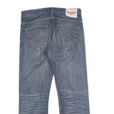 LEVI'S Mens Jeans Blue Regular Straight Denim Medium W32 L27 Classic Style Zip