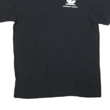 ADIDAS Mens Black Cotton Blend Graphic T-Shirt M Short Sleeve Crew Neck