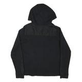 NIKE Mens Black Hoodie Full Zip M Cotton Blend Sportswear Casual