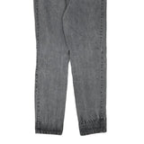 GUESS Womens Slim Jeans Black Denim W28 L29 Classic Zip Pocket Detail