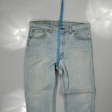 505 Levis Jeans - 36W 30L Light Wash Denim