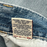 Mek Denim Boot Cut Jeans - 35W 34L Light Wash Cotton