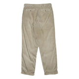 BILLBLASS Mens Cotton Blend Beige Regular Fit Straight Leg Trousers W31 L31