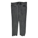 Levis 501 Jeans - 35W 28L Gray Cotton