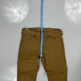 Levis Cargo Trousers - 32W 32L Brown Cotton