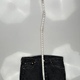 501 Levis Jeans - 36W 30L Black Cotton