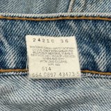 Made In USA Levis 560 Jeans - 34W 34L Light Wash Cotton