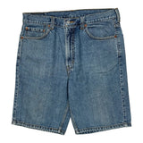 Levis Denim Shorts - 36W 10L Blue Cotton