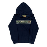Age 7 Lee Camo Hoodie - Small Navy Cotton