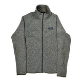 Patagonia Fleece Jacket - Small Grey Polyester