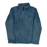 Patagonia Fleece 1/4 Zip - XL Blue Polyester