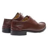 GYVENAL Moccasin Shoes Brown Leather Mens UK 8