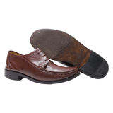 GYVENAL Moccasin Shoes Brown Leather Mens UK 8