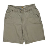Carhartt Cargo Shorts - 30W 10L Beige Cotton