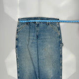Wrangler Carpenter Jeans - 38W 32L Blue Cotton