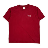 The North Face T-Shirt - Large Red Cotton