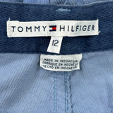 Tommy Hilfiger Cargo Cord Cargo Trousers - 31W UK 12 Blue Cotton