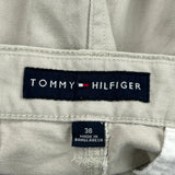 Tommy Hilfiger Cargo Shorts - 36W 9L Beige Cotton