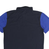 CARHARTT Mens Navy & Blue United Short Sleeve Cotton Polo Shirt M Workwear