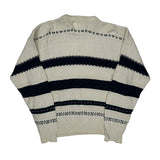 Ash Creek Trading Striped Sweater - Medium Black Cotton
