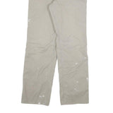 CARHARTT Mens Cotton Blend Beige Regular Fit Straight Trousers W34 L32 Workwear
