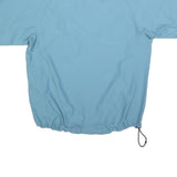 ADIDAS Mens Blue Athletic Jacket M Polyester Short Sleeve Zip Up Casual