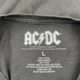 Highway To Hell Ac/Dc Band T-Shirt - Large Black Cotton