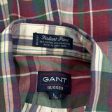 Gant Checked Shirt - Large Multicoloured Cotton Blend