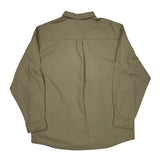 Dickies Shirt - 2XL Khaki Cotton Blend
