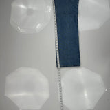 517 Levis Boot Cut Jeans - 28W US 4 Blue Cotton