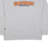 JANSSPORT Mens Grey Cal State Fullerton Crew Neck 2XL Sweatshirt Cotton Blend