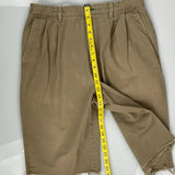 Tommy Hilfiger Chino Shorts - 32W 13L Beige Cotton
