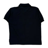 1980S Levis Polo Shirt - XL Black Cotton