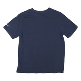 NIKE Mens Blue XL Short Sleeve Crew Neck Cotton T-Shirt NFL Print 2014