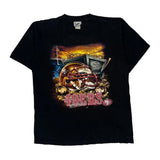 49Ers Lee Sport Nfl T-Shirt - Medium Black Cotton