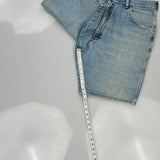 Wrangler Denim Shorts - 34W 9L Light Wash Denim