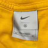 Nike Graphic T-Shirt - 2XL Yellow Cotton