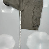 Tommy Hilfiger Cargo Shorts - 33W 10L Grey Cotton